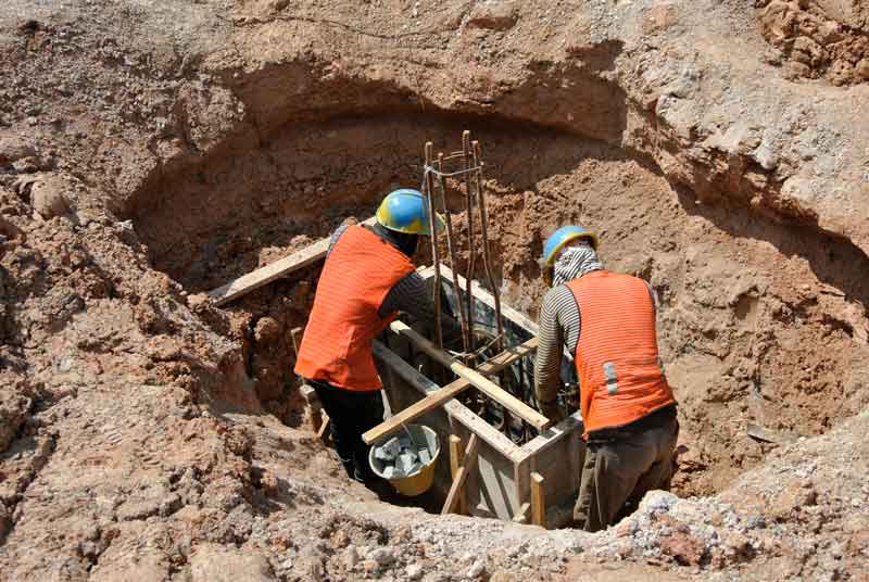 Concrete Pressed Piers